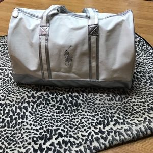 🌺 Brand New Ralph Lauren Soft Canvas Duffel Bag